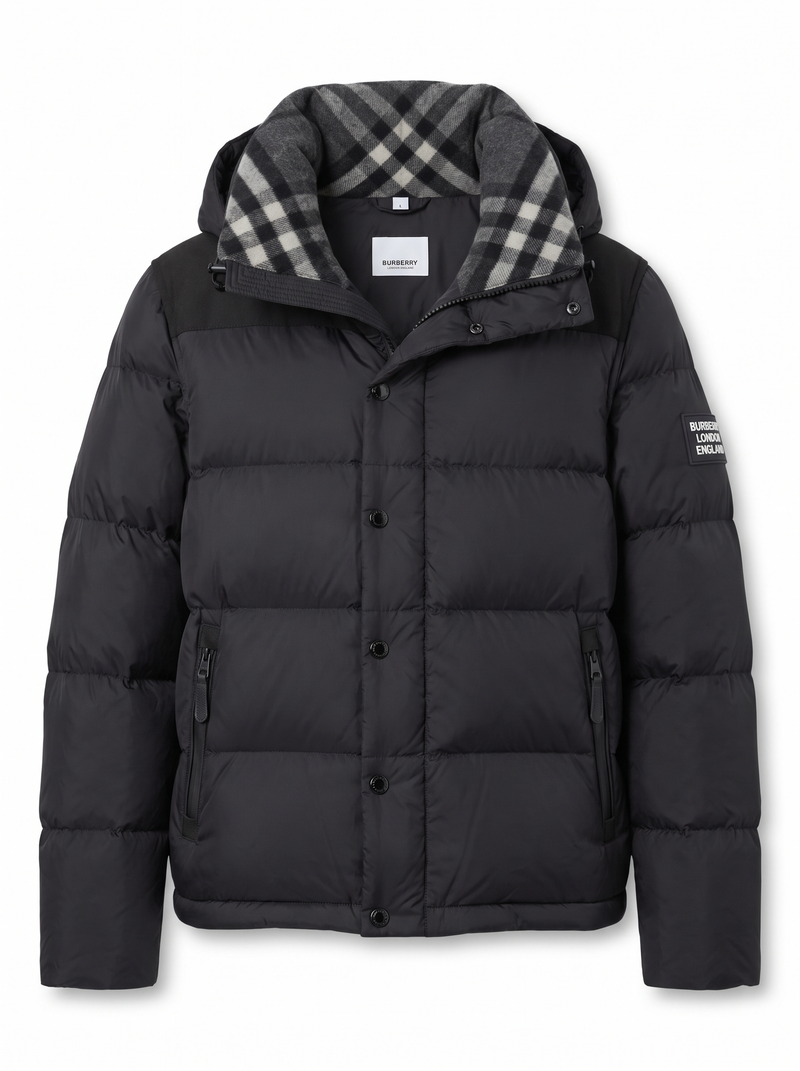 Doudoune amovible noir bb