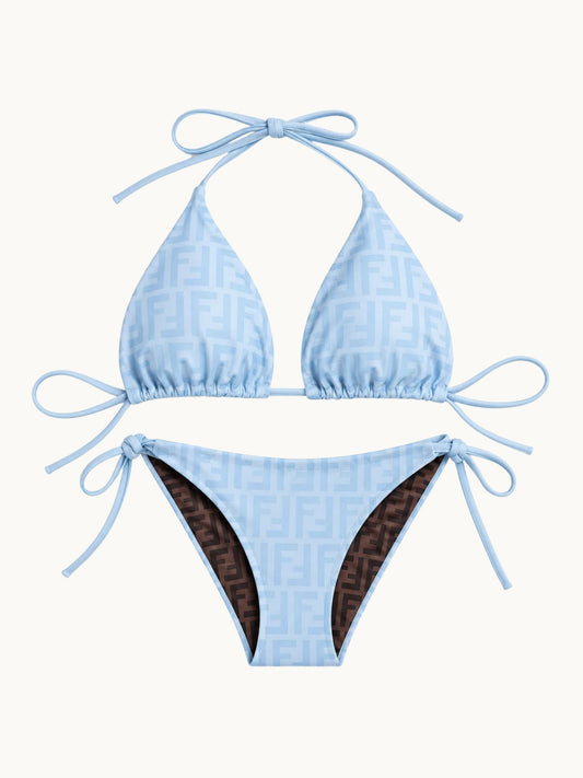 F BLUE BIKINI
