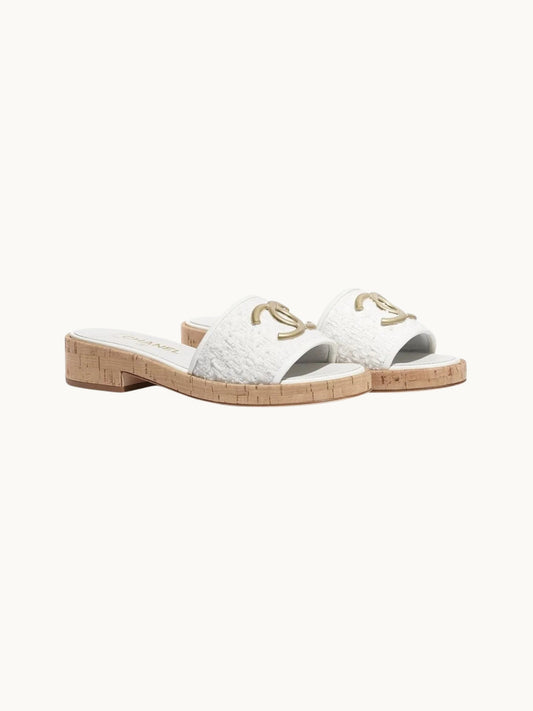 NEL TWEED SAIE SANDALS