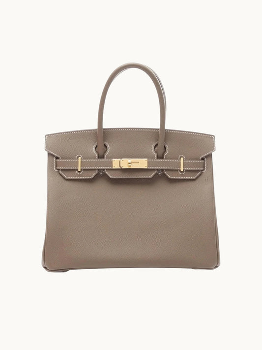 TOP HANDLE BAG 25 TAUPE