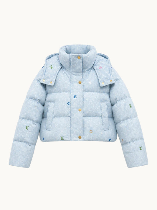 MONOGRAM DENIM COAT