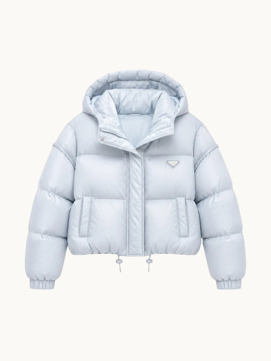 TRIANGLE LIGHT BLUE COAT