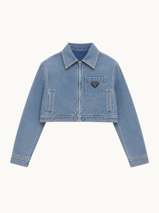 TRIANGLE DENIM JACKET