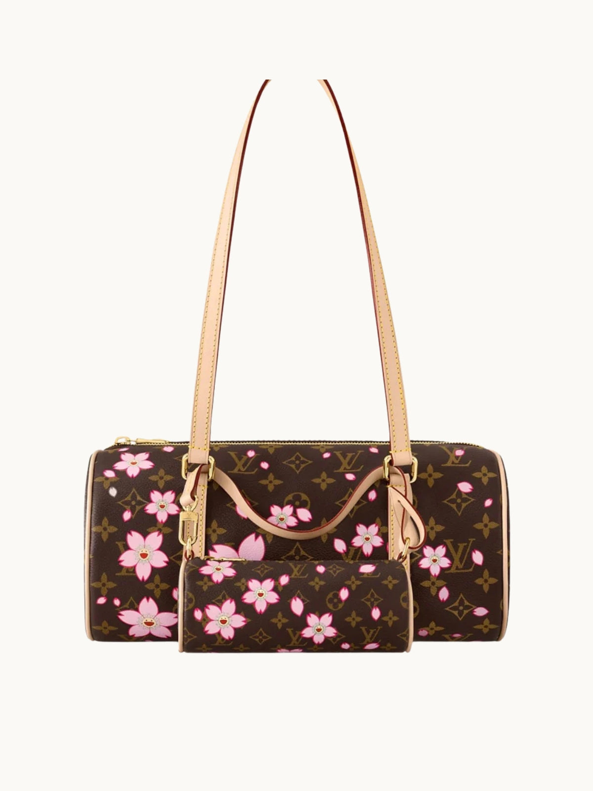 CHERRY BLOSSOM DOUBLE BAG