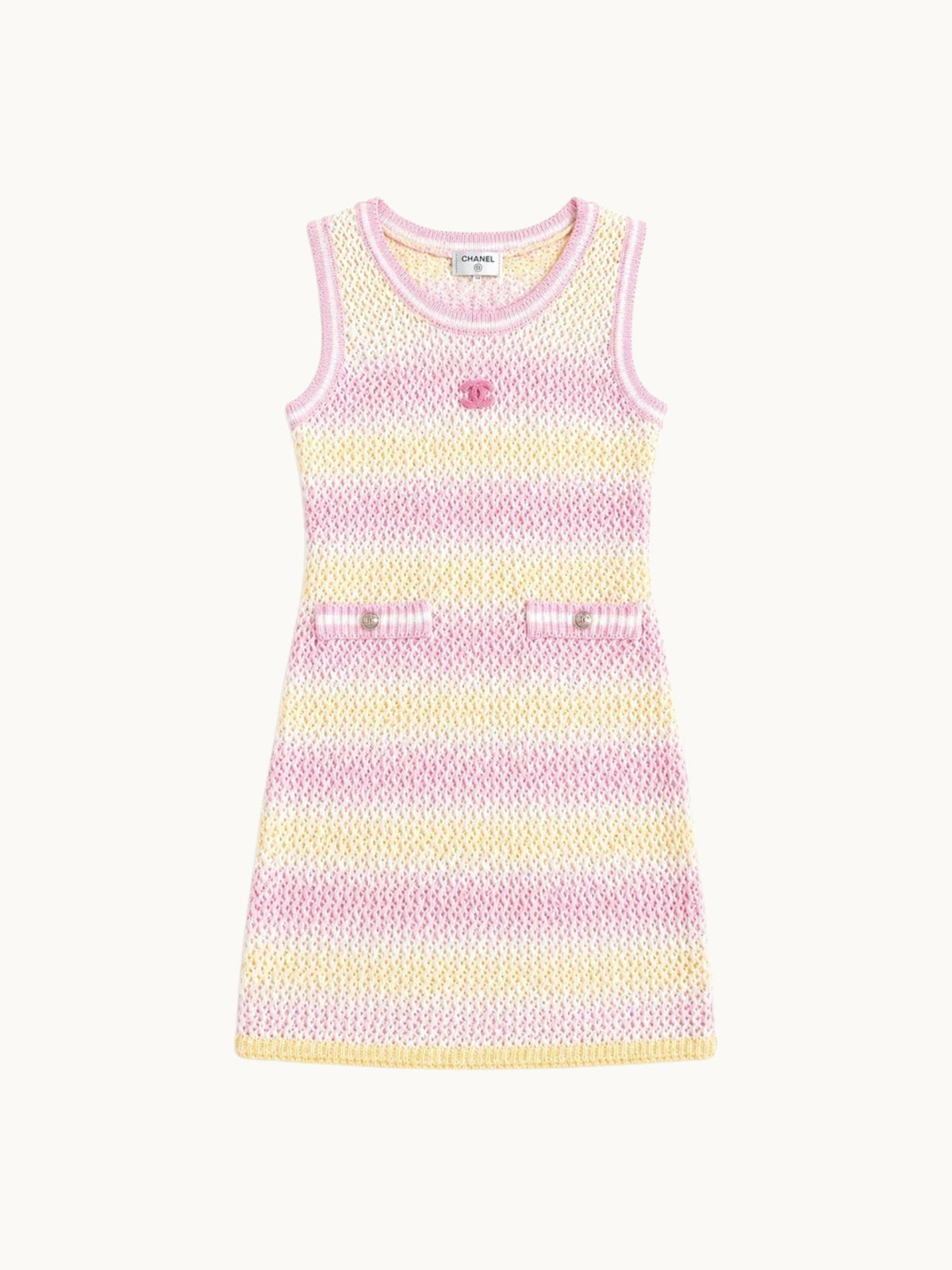NEL PINK YELLOW DRESS