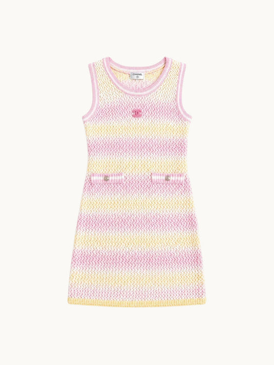 NEL PINK YELLOW DRESS