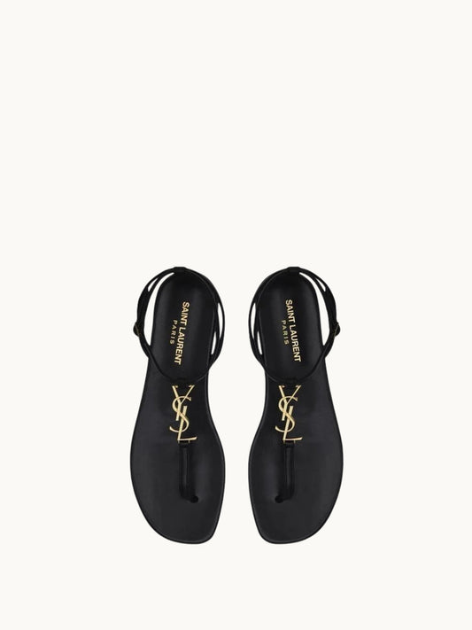 LAURA FRONT LOGO SANDALS