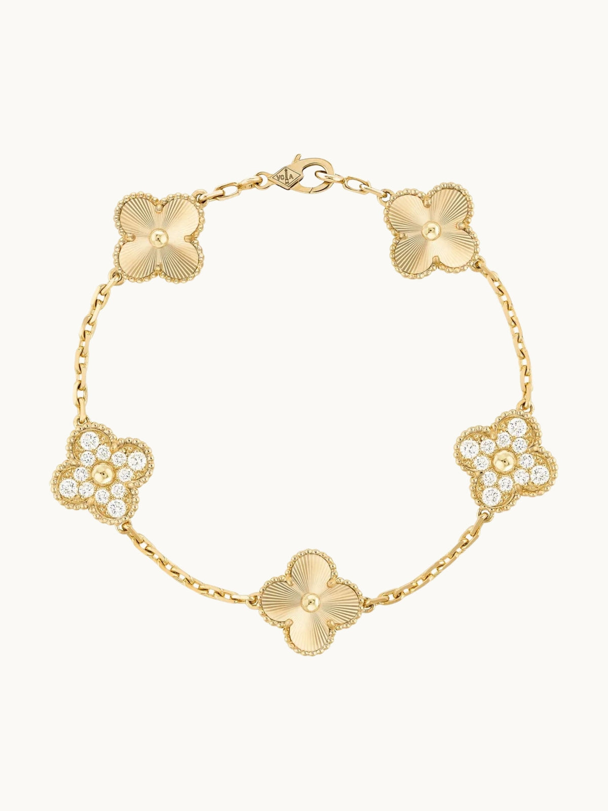 CLEAVE HALF DIAMOND BRACELET