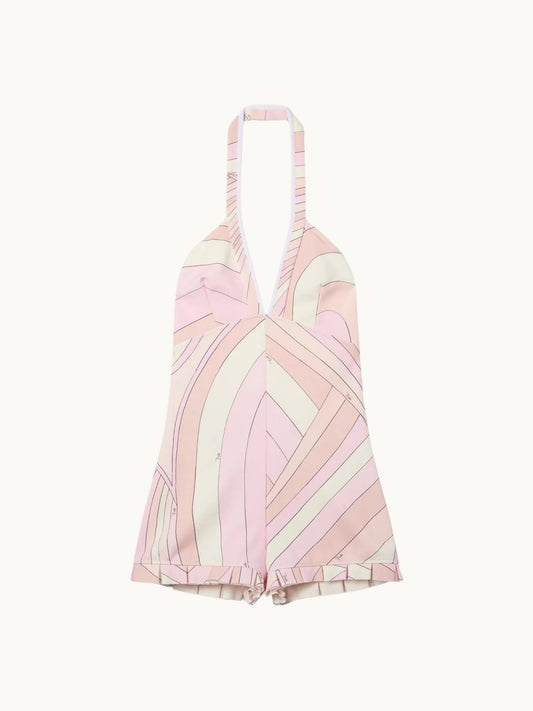 PUC PINK YELLOW JUMPSUIT