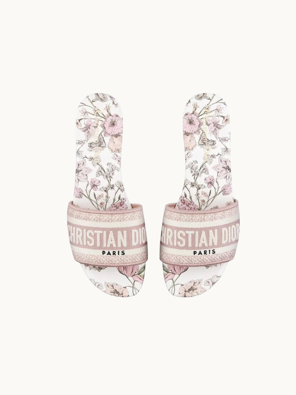 PARISE PINK FLOWERS SANDALES