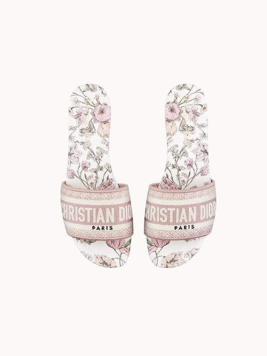 PARISE PINK FLOWERS SANDALES