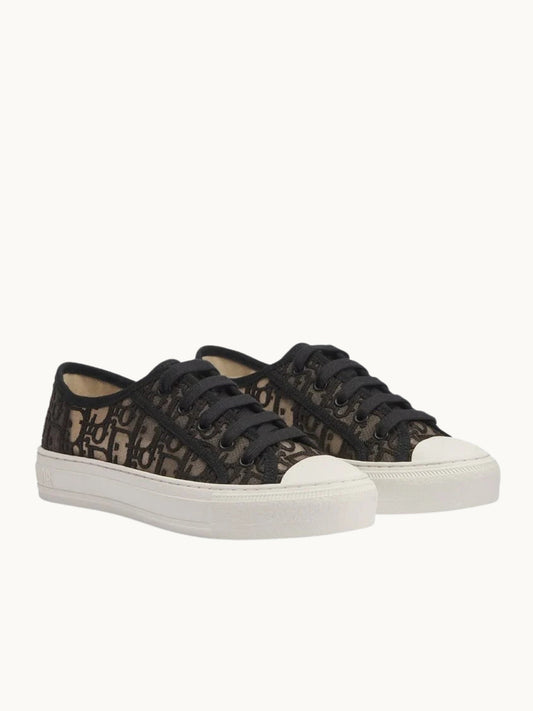 WALK’N BLACK MESH SNEAKERS