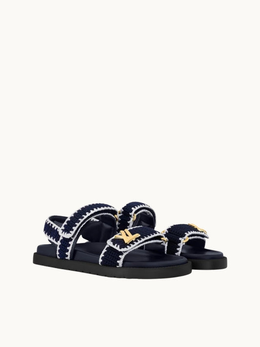 LOVIE NAVY SANDALS