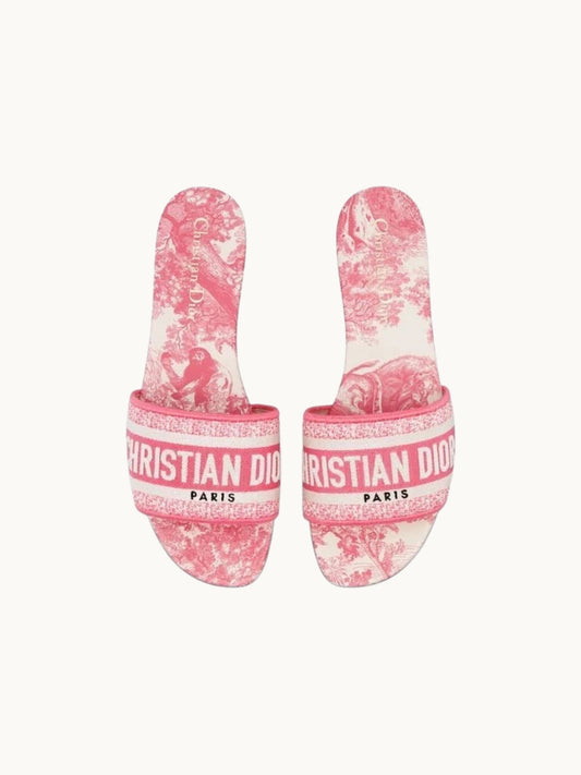 PARISE PINK PRINT SANDALES
