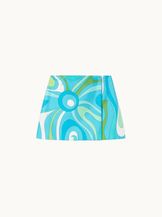 PUC ALARA BLUE GREEN SKIRT
