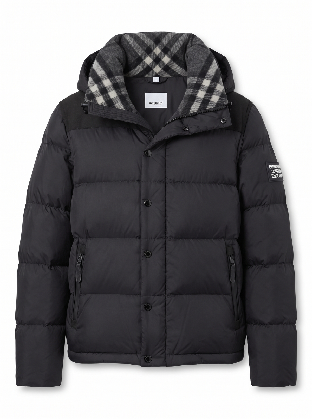 Doudoune amovible noir bb